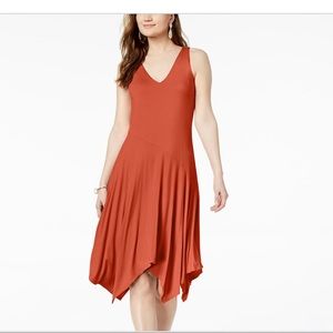 Sleeveless Asymmetrical Dress